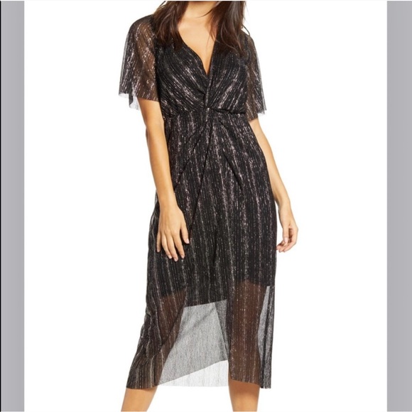 All in Favor Dresses & Skirts - Nordstrom black sparkle maxi dress